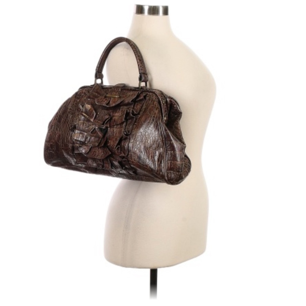 Jessica Simpson deep black/brown satchel purse